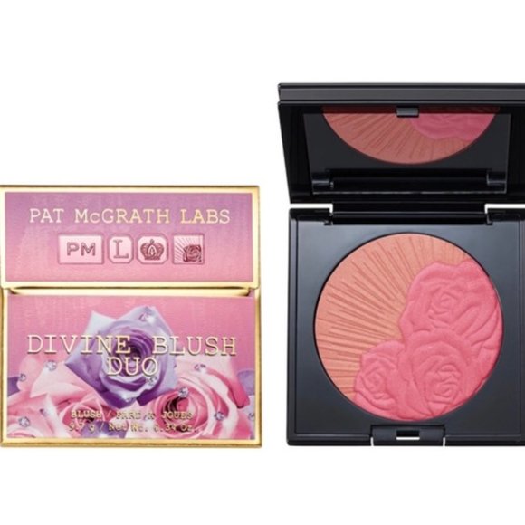 NIB ✅ Pat McGrath #DIVINE ROSE II  Skin Fetish DIVINE BLUSH DUO ✨ BNIB - Picture 1 of 12